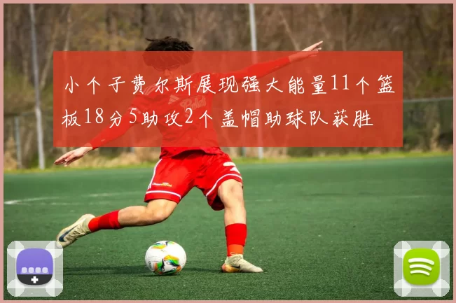 小个子费尔斯展现强大能量11个篮板18分5助攻2个盖帽助球队获胜